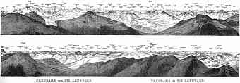 Panoramic View from Languard Mountain, 1897