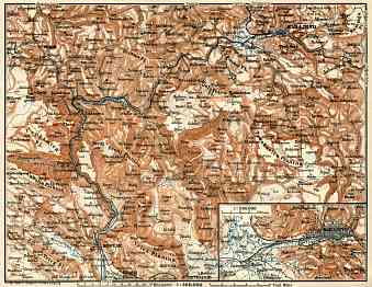 Bosnian Highlands from Sarajevo to Mostar. Environs of Sarajevo, 1929