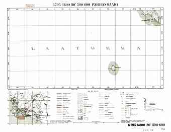 Pargo Island. Parhansaari. Topografikartta 511206. Topographic map from 1936