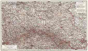 Map of the southeastern provinces of north Germany, 1913