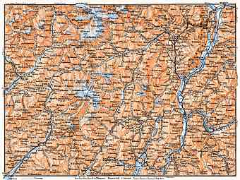 Adamello-Presanella Alps, Nonsberg and Sulzberg mountains (Upper Austroalpine), 1911