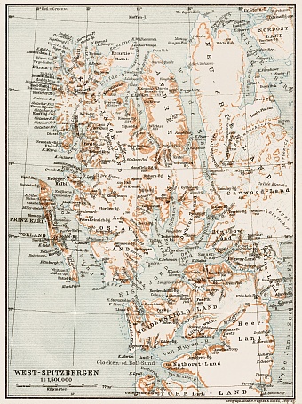 Svalbard (Spitzbergen) Archipelago, Western part, 1931