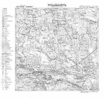 Žitkovo. Ristseppälä. Pitäjänkartta 402403. Parish map from 1939