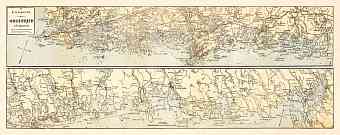 Map of the Southern Finland (in Russian), 1913