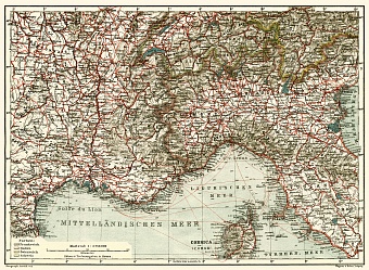 Riviera general map, 1913