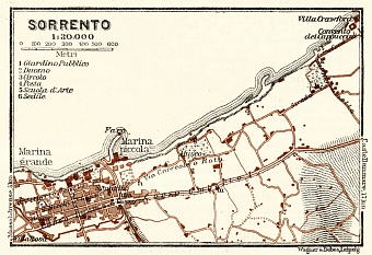 Sorrento town plan, 1929