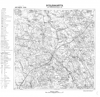 Niva (Niva. Niva. Pitäjänkartta 414204. Parish map from 1935