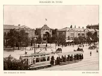 Copenhagen's Entrance of Tivoli