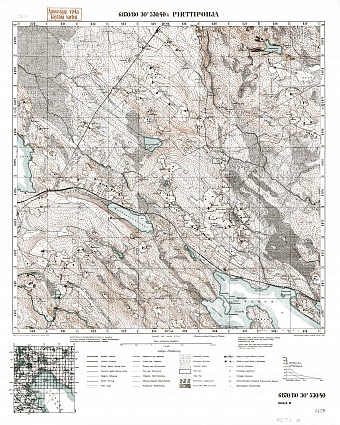 Pirttipohja. Topografikartta 423111. Topographic map from 1928