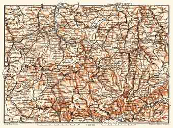 West Saxony from Plauen to Chemnitz, 1887