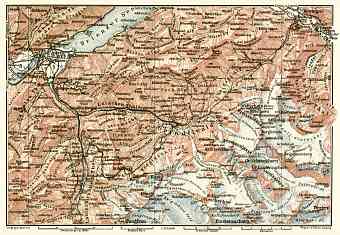 Grindelwald map, 1909