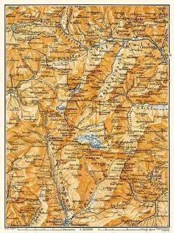 Primiera environs map, 1906