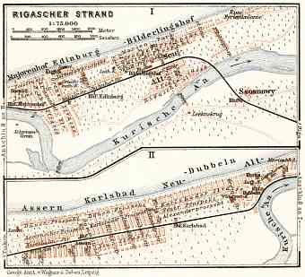 Baltic Riviera (Rīgastrand, Baltische Riviera - Jūrmala etc.), 1914