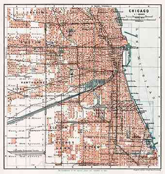 Chicago, general plan, 1909